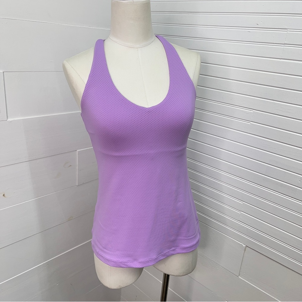 !FINAL CHANCE!   Lorna Jane Mesh V-Neck Racer Back Tank